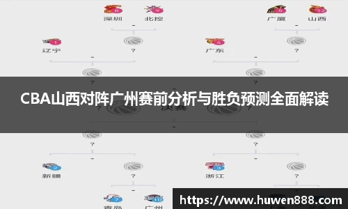CBA山西对阵广州赛前分析与胜负预测全面解读